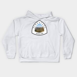 Pinnacles National Park shield Kids Hoodie